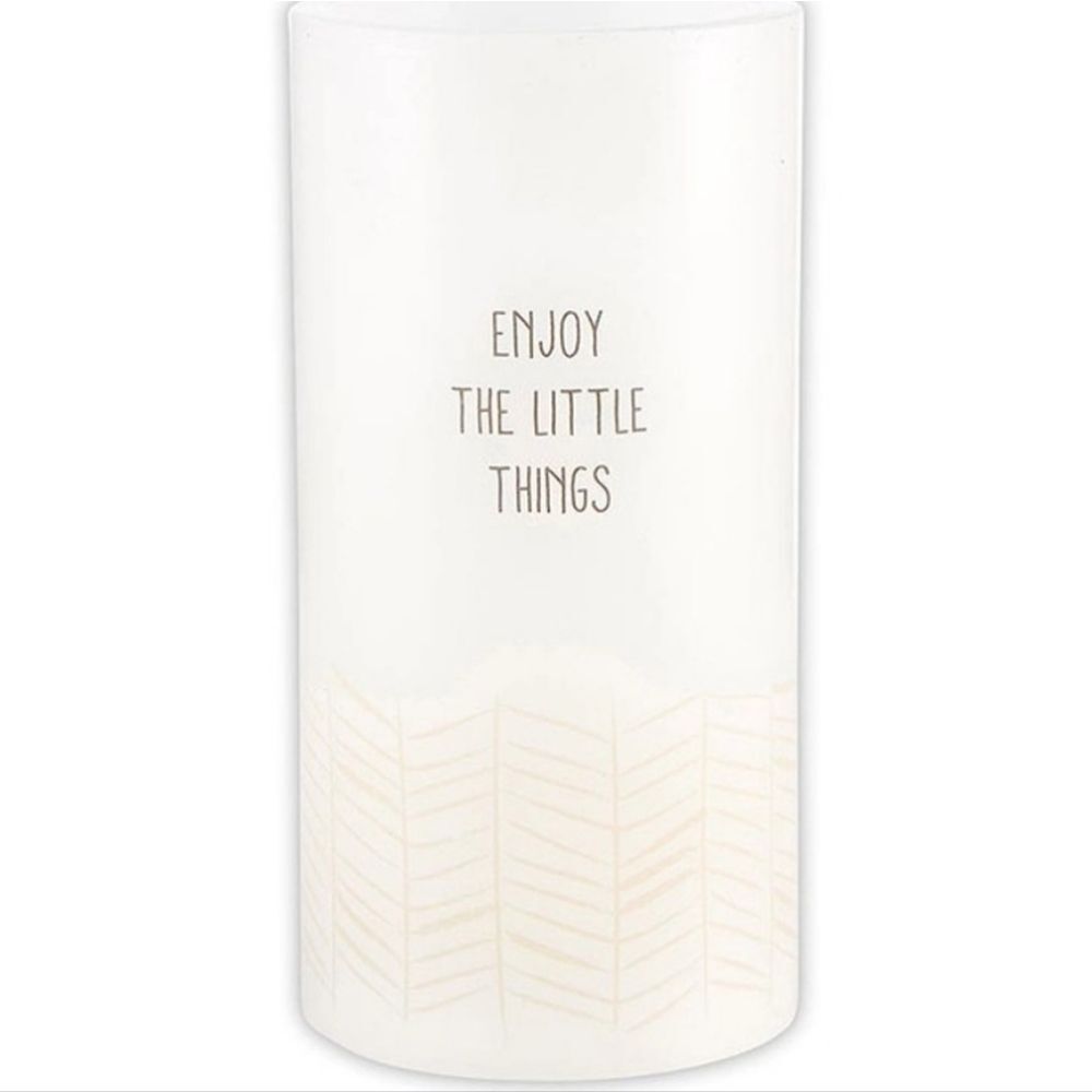 Living Grace Enjoy The Little Things LED Candle